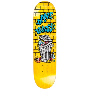Polar Skate Co Board Dane Brady Trash Can Yellow